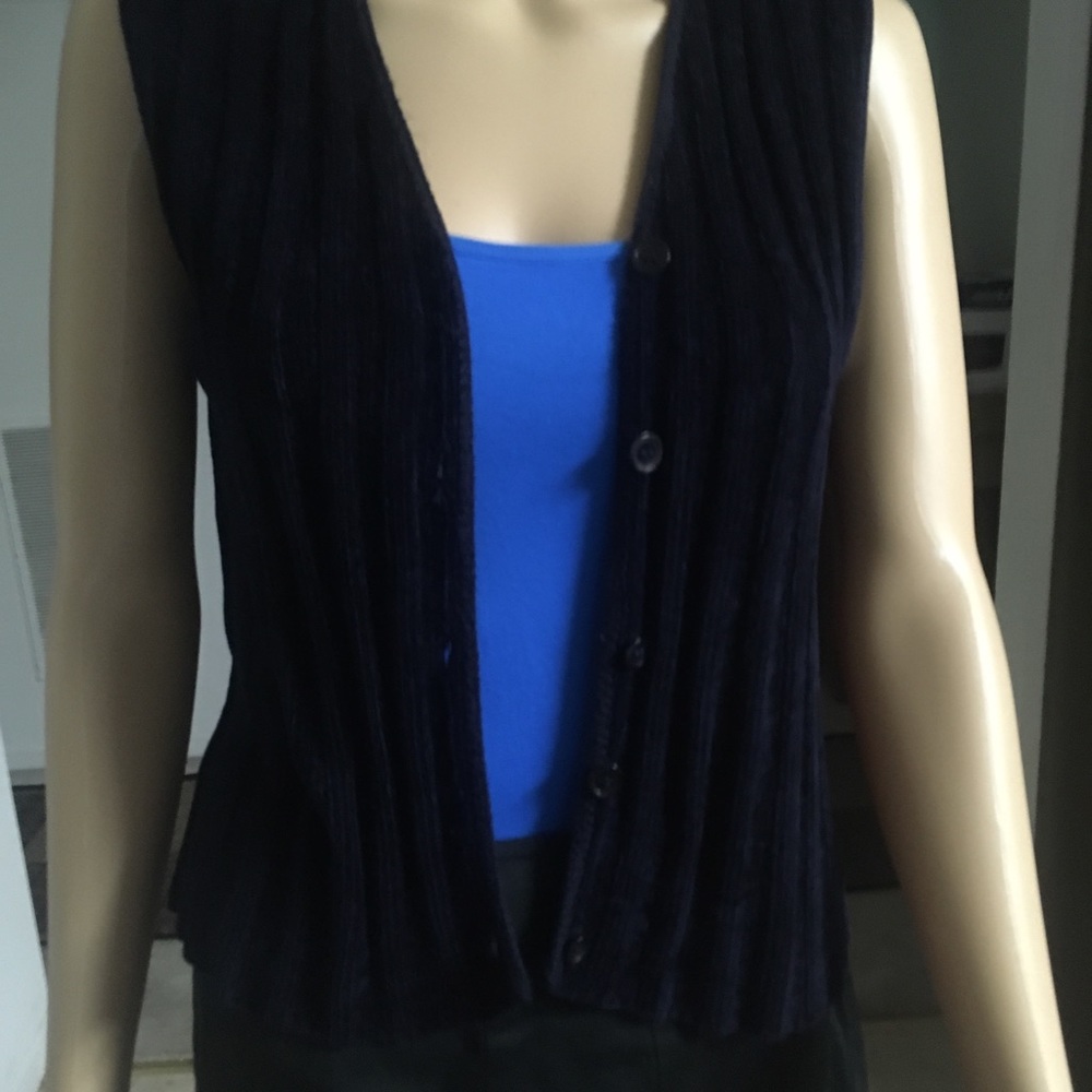 Navy Blue Vest Soft